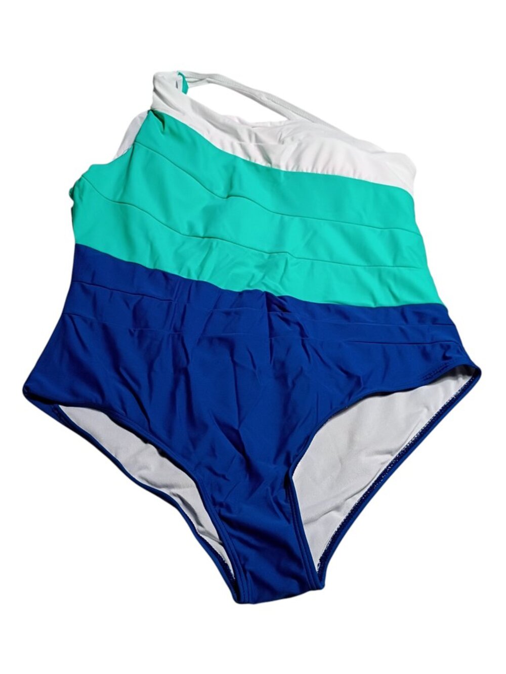 Summersalt The Sidestroke Colorblock One-Piece Swimsuit - XL